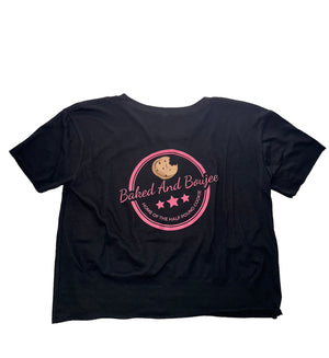 Ladies crop (Black)