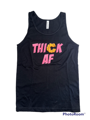 Thick AF tank (black)